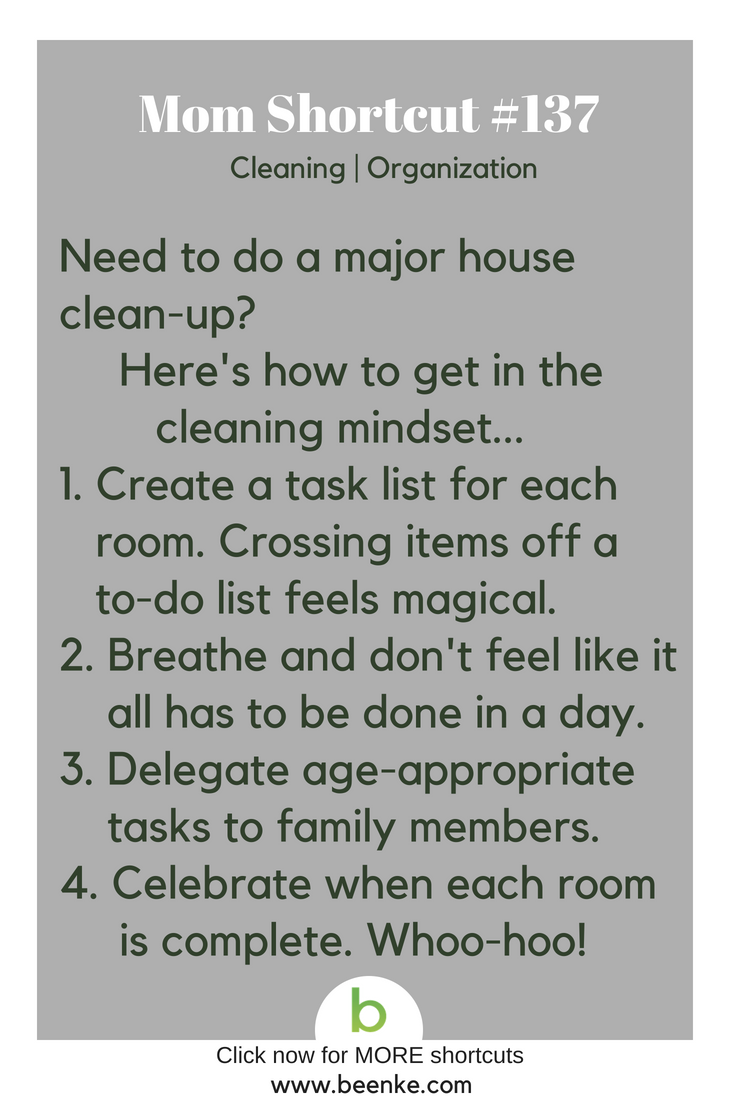 organizing tips